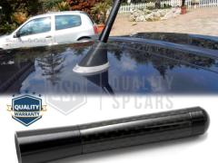 Antenna Corta 8 cm ad Avvitamento PER NISSAN NOTE-PRIMERA in Fibra di Carbonio, VERA RICEZIONE Segna