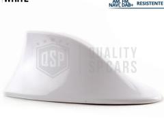 Antenna Auto PINNA DI SQUALO Bianca Universale | VERA Ricezione RADIO AM-FM-DAB+
