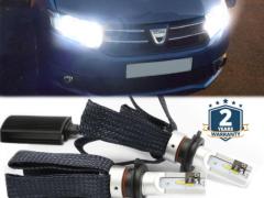 Kit Luci LED H4 per Dacia SANDERO 2, STEPWAY Anabbaglianti + Abbaglianti | CANbus 6500K