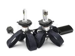 Kit Luci LED H4 per Dacia SANDERO 2, STEPWAY Anabbaglianti + Abbaglianti | CANbus 6500K