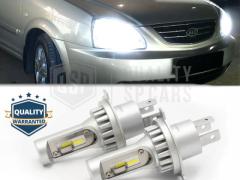 Kit Full LED H4 Per KIA CARENS 1-2 Anabbaglianti + Abbaglianti 6500K 8000LM | Plug & Play CANbus
