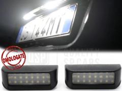 Placchette Luci Targa LED CANbus Per Opel, Omologate | Luce Bianca Potente 6500K NO Errori