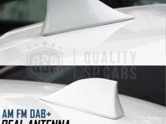 Antenna PINNA DI SQUALO BIANCA PER SKODA SUPERB | VERA Ricezione RADIO AM-FM-DAB+