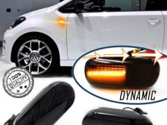 Frecce LED Sequenziali per VW UP (2011>) | Laterali Dinamiche Omologate, CANbus No Error, Lente N