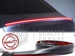 SPOILER LED Posteriore Per Alfa 156 | Striscia LED DINAMICA, Alettone Adesivo Fibra di Carbonio