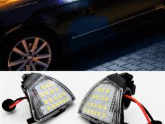 Placche LED Luci SOTTO SPECCHIETTO CANBUS PER VW GOLF 5, PASSAT B6, EOS, JETTA III, Sharan 1, 6.500K