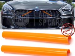Cover Barre Radiatore per Bmw Z4 G29 Arancioni | Fasce Rigide Professionali per Barre Trasversali