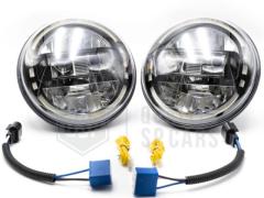 FARI a LED DRL Omologati Per MINI-MINOR CLASSIC | Trasformazione Luci King Kong Illuminazione Bianca