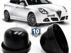 1 TAPPO MAGGIORATO FARI Abbaglianti per ALFA ROMEO GIULIETTA (10-18) Coperchio ANTIPOLVERE Installaz