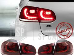 FANALI Posteriori LED Per Golf 6 VI OMOLOGATI Freccia Dinamica | Ricambio Fari PERFETTO in R Line GT