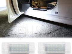 2 Luci di Cortesia LED Per BMW | Placchette LED Sottoporta Luce Bianca POTENTE | CANbus NO Errori