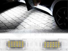 2 Luci di Cortesia LED Per BMW X5 E53 | Placchette LED Sottoporta Luce Bianca | CANbus