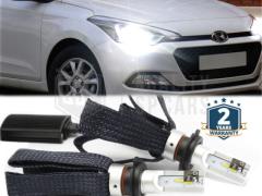Kit Full LED H4 per HYUNDAI i20 2 Luci Anabbaglianti + Abbaglianti CANbus | 6500K Bianco Ghiaccio