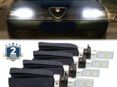 Anabbaglianti + Abbaglianti Kit LED per Alfa Romeo 164 Restyling | 6500K Luce Bianca CANbus