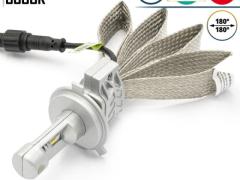 1 Lampadina Full LED H4 CANbus Professionale | Conversione da Alogena H4 a LED | 6500K Luce Bianca 4