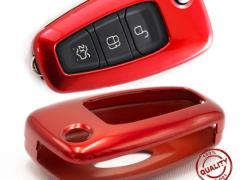 Cover Chiave RIGIDA Rossa per Ford TRANSIT MK8 | GUSCIO Protezione Telecomando in ABS Termico