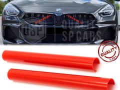 Cover Barre Radiatore per Bmw Z4 G29 Rosse | Fasce Rigide Professionali per Barre Trasversali