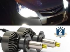 Kit Full LED H7 per Subaru LEGACY 5 Anabbaglianti LENTICOLARI CANbus | Bianco Puro 12000LM