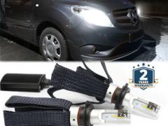 Lampade LED H4 per MERCEDES CITAN Anabbaglianti + Abbaglianti CANbus | 6500K Bianco Ghiaccio