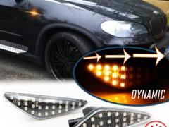Frecce Laterali LED Dinamiche Sequenziali per BMW X5 E70 (06-13) | Omologate, CANbus No Errori
