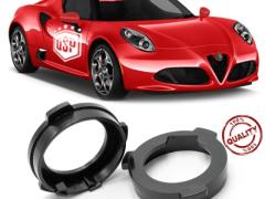 2x ADATTATORI Portalampada per montaggio KIT LED Xenon H7 per Alfa Romeo 4C (2013-2019)