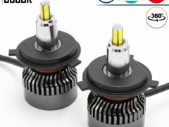Kit Full LED H4 per LENTICOLARE | Luce Potente 360° 12.000 Lumen | Conversione da ALOGENA H4 in LED