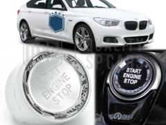 Pulsante START STOP per Bmw Serie 5 GT F07 con Tasto OFF | Tasto di Accensione Motore CRYSTAL