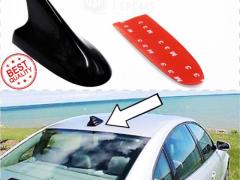 FINTA ANTENNA Auto PINNA DI SQUALO Adesiva PER MERCEDES SUV Nera Estetica Sport in Resina di ABS