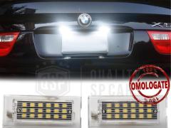 X2 Luci Targa LED per BMW X5 E53 | Placchette Led Luce Bianca POTENTE | CANbus No Errori