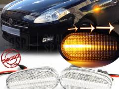 Frecce LED Dinamiche Laterali per Fiat Bravo 2, SEQUENZIALI Omologate, CANbus No Errori