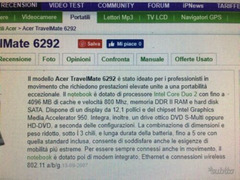 Acer Travel mate 6292 ricondizionato