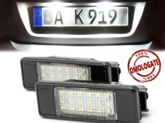 Placchette Luci Targa LED per PEUGEOT 406 Luce Bianca Potente 6500K | Canbus Plug & Play
