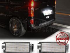 Placchette Luci Targa LED per Mercedes Citan Luce Bianca Potente 6500K | Canbus Plug & Play