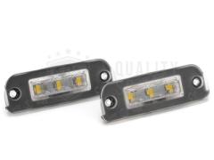Placchette LED TARGA per MERCEDES Classe R W251 (05-13) | CANbus 6500K Bianco | Plug & Play