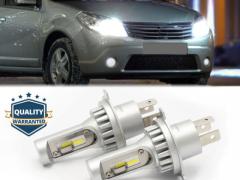 Kit LED H4 Per Dacia SANDERO I, STEPWAY Anabbaglianti + Abbaglianti | Plug & Play CANbus 6500K