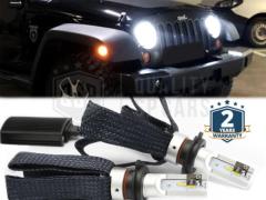 Kit Full LED H4 per JEEP WRANGLER JK Luci Anabbaglianti + Abbaglianti CANbus | 6500K 8000LM