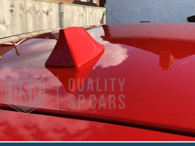 Antenna PINNA DI SQUALO Rossa PER FIAT 500X | Vera Ricezione RADIO AM-FM-DAB+ - 2/2