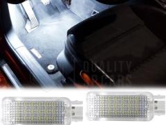 2 Luci LED Vano Piedi Per Audi TT 8N | Plafoniere LED Interni Bianco GHIACCIO | CANbus NO Errori