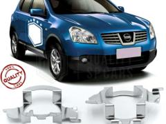 2x ADATTATORI Portalampada per montaggio KIT LED H7 per NISSAN QASHQAI J10 (2006-2014)