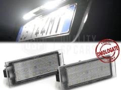 2 Luci Targa LED per NISSAN NV400 Placchette Luce Bianca 6500K | CANbus Plug & Play