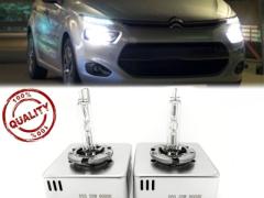 2 Lampadine Xenon D5S di Ricambio per Citroen C4 PICASSO, GRAND PICASSO 2 Bianco Lunare 6000K