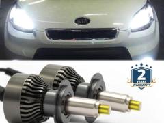 Lampade LED H7 per Kia Soul 1 Restyling Anabbaglianti | CANbus 6500K 12000LM