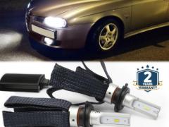 Kit Lampadine LED per ALfa Romeo 156 Restyling dal 2003 Anabbaglianti H7 Luce Bianca CANbus 6500K