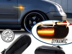 Frecce LED Sequenziali per VW POLO 9N (01-09) | Laterali Dinamiche Omologate, CANbus No Error, Lente