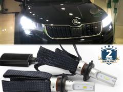 Kit LED H7 CANbus per Skoda KODIAQ Luci Anabbaglianti Bianco Ghiaccio 6500K 8000LM