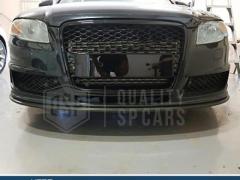 Griglia CALANDRA Anteriore per AUDI A4 B7 (04-07) | Mascherina Tuning Nido d' Ape Nero Lucido