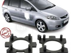 2x ADATTATORI Portalampada per montaggio KIT LED H7 Compatibili CON MAZDA 5 (2005-2015)