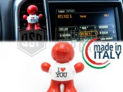 PROFUMO Auto Little JoeÂ® LOVE YOU Applicabile su Bocchette Aria Mini | VANIGLIA 45gg | Idea Regalo 