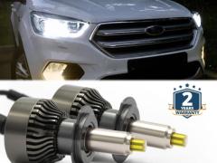 Lampade LED H7 per FORD KUGA II Restyling Anabbaglianti Lenticolari | CANbus 6500K 12000LM