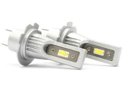 Anabbaglianti H7 LED per Alfa Romeo 147 Restyling (05-10) | Kit Lampade Led Canbus Luce Bianca Poten